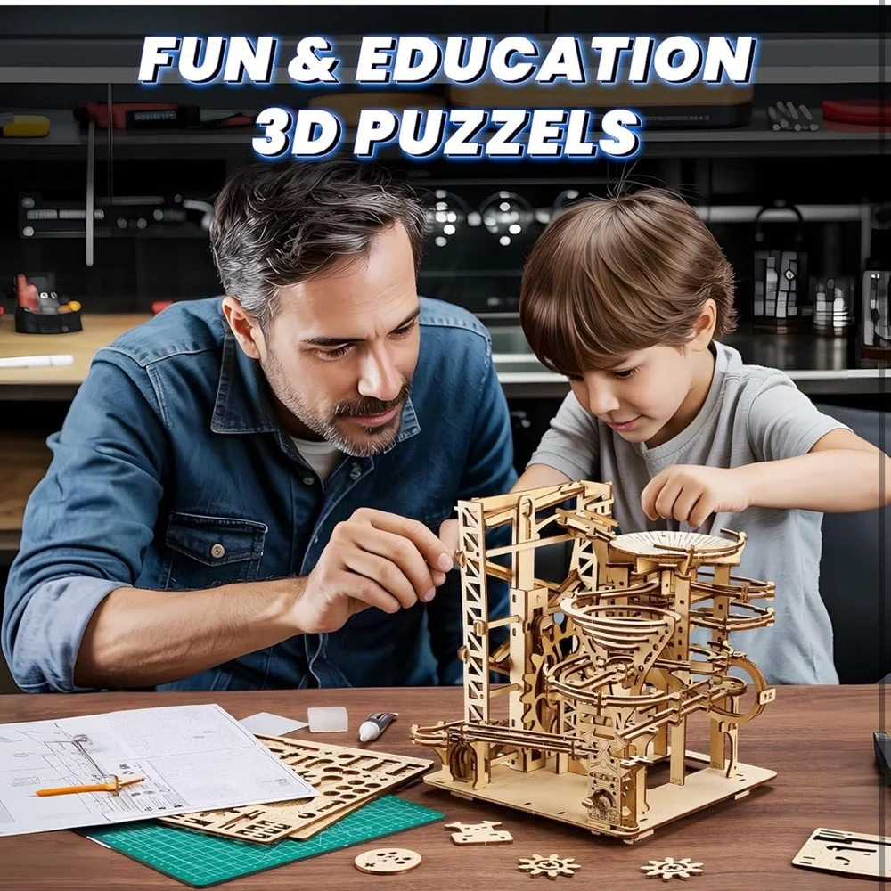 3D wooden puzzles for adults